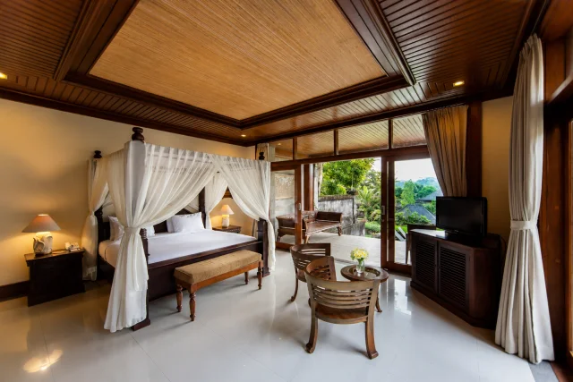the bedroom